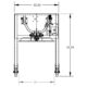 Universal Lift & Stacker | 90'' | Manual | Straddle | Valley Craft - Image 9