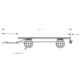 Quad-Steer Trailer | 96''×48'' | 2000 lb. Capacity | Valley Craft - Image 6