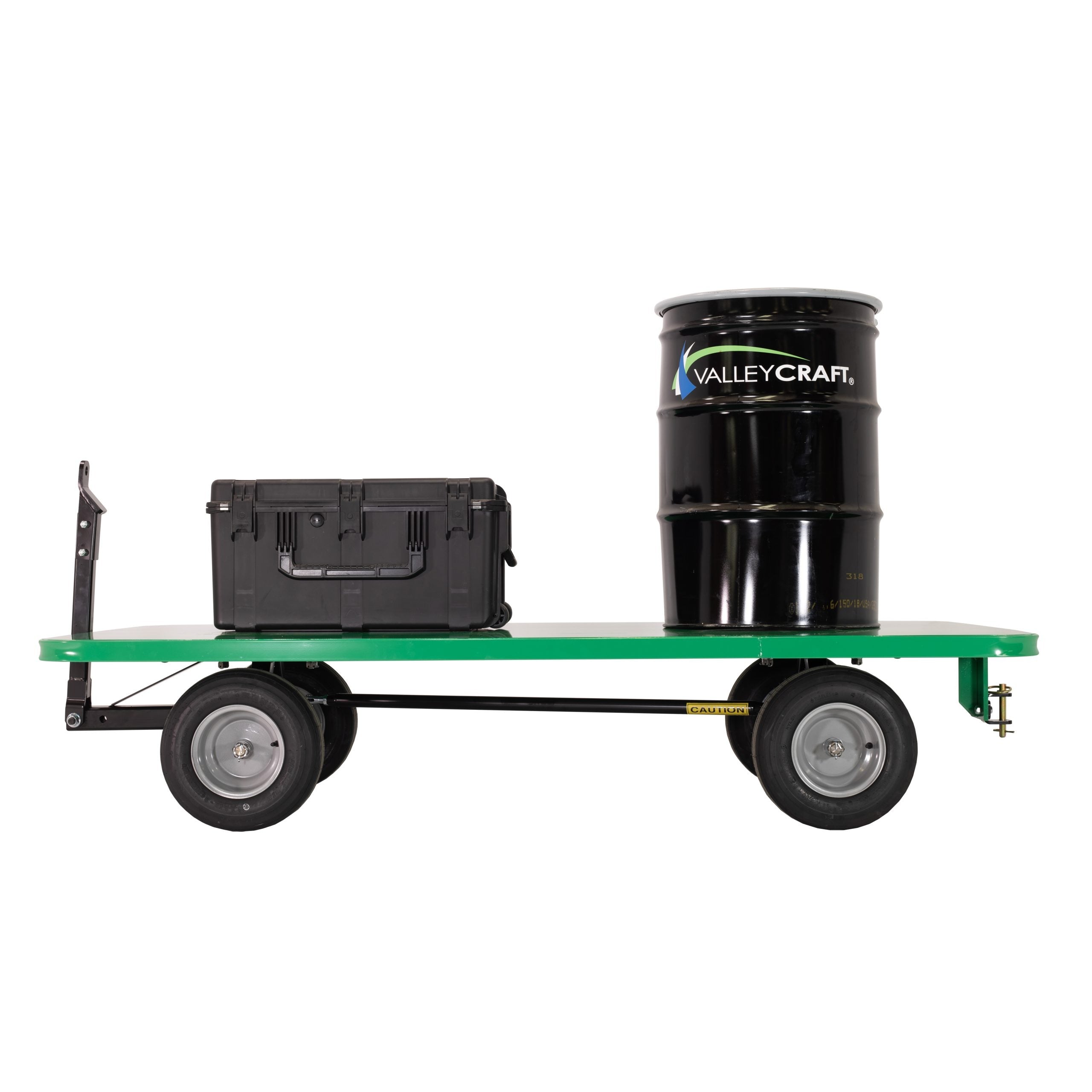 valley-craft-96x48inches-quad-steer-trailer-2000lb-capacity-F83978.jpg Quad-Steer Trailer | 96''×48'' | 2000 lb. Capacity | Valley Craft - Image 1