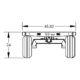 Quad-Steer Trailer | 96''×48'' | 6000 lb. Capacity | Valley Craft - Image 5