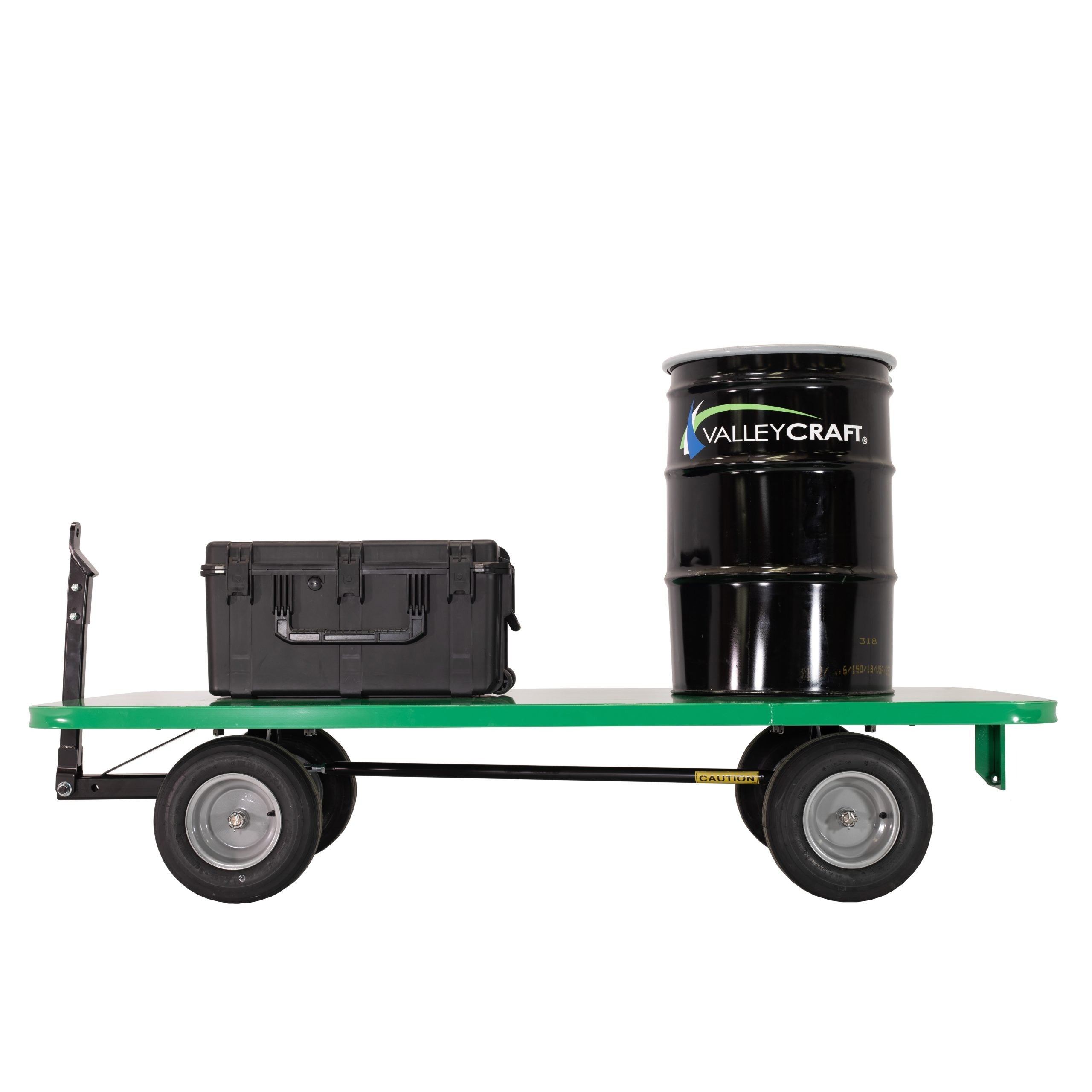 valley-craft-96x48inches-quad-steer-trailer-6000lb-capacity-F83997.jpg Quad-Steer Trailer | 96''×48'' | 6000 lb. Capacity | Valley Craft - Image 1