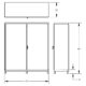 Bin & Shelf Cabinet | 72''×84'' | Door Bins | Valley Craft - Image 10