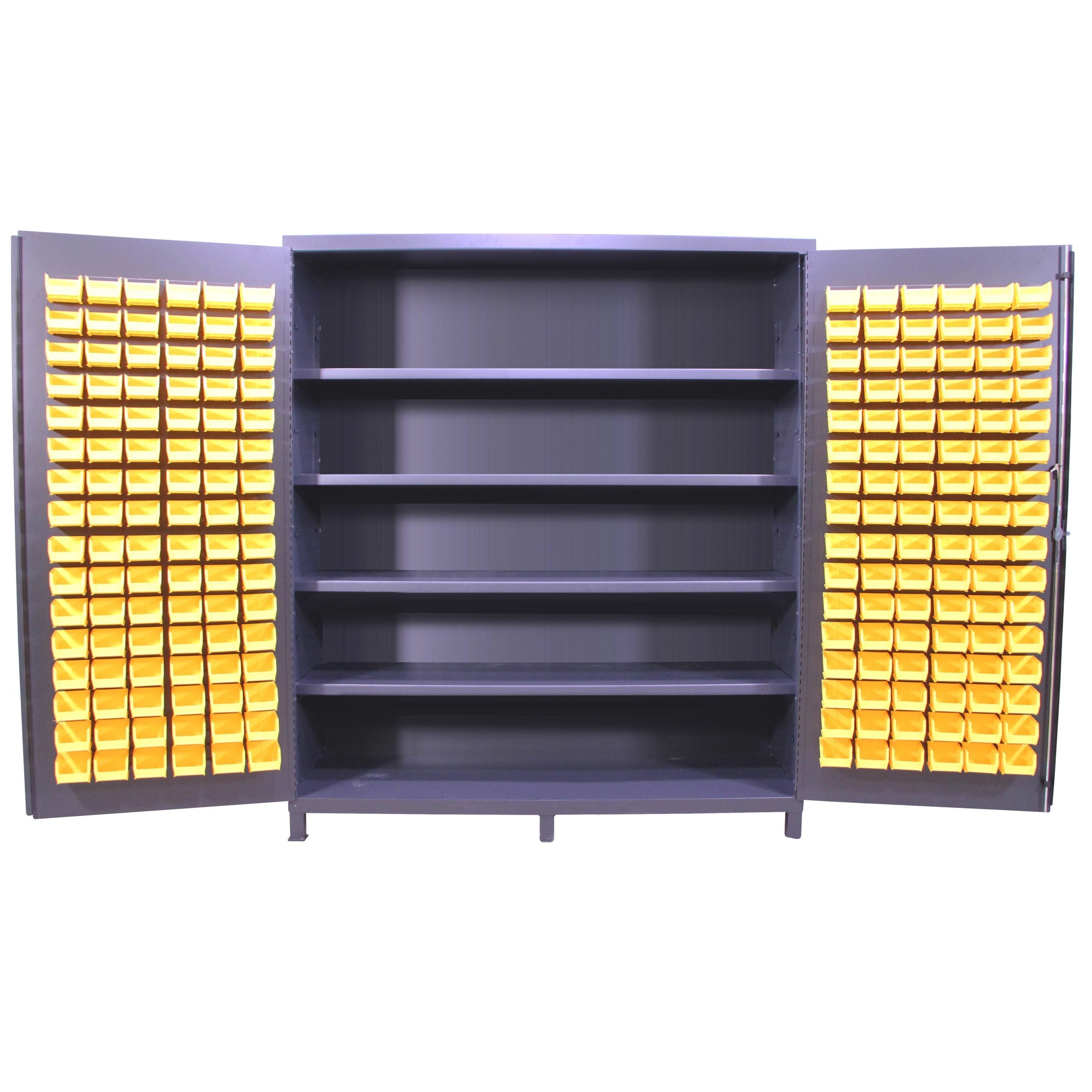 valley-craft-Bin-_-shelf-cabinet-door-bins-72-x84inches-F89112.jpg Bin & Shelf Cabinet | 72''×84'' | Door Bins | Valley Craft - Image 1