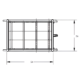 Parts Cart | 54″ | 5×5″ | Pockets | Valley Craft - Image 7