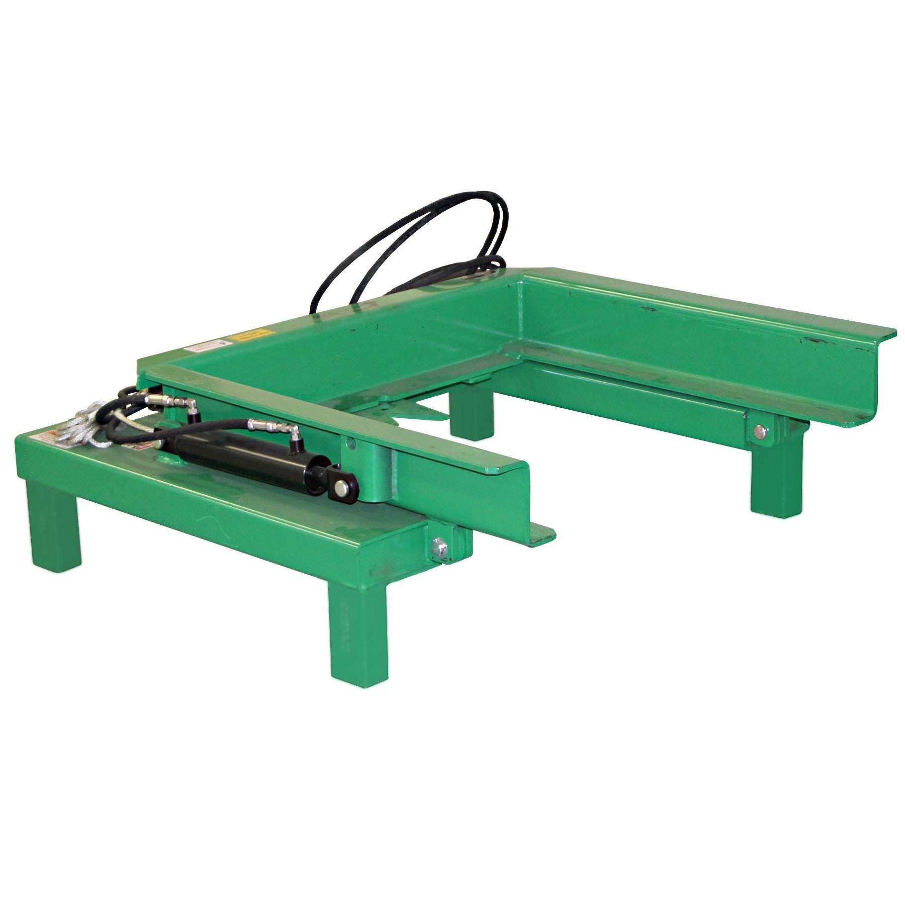 valley-craft-powered-self-dumping-forklift-dumpster-attachment-F89681.jpg Forklift Dumpster Attachment | Powered Self-Dumping | Valley Craft - Image 1