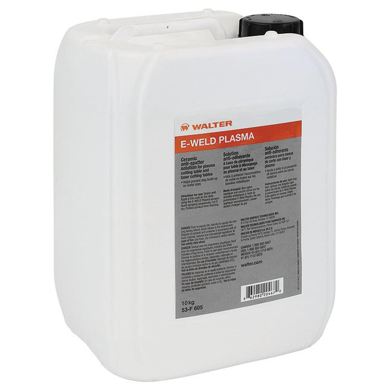 walter-surface-technologies-E-Weld-plasma-208L-anti-spatter-solution-53F608.jpg Anti-spatter Solution | 208L | Walter E-Weld Plasma 53F608 - Image 1