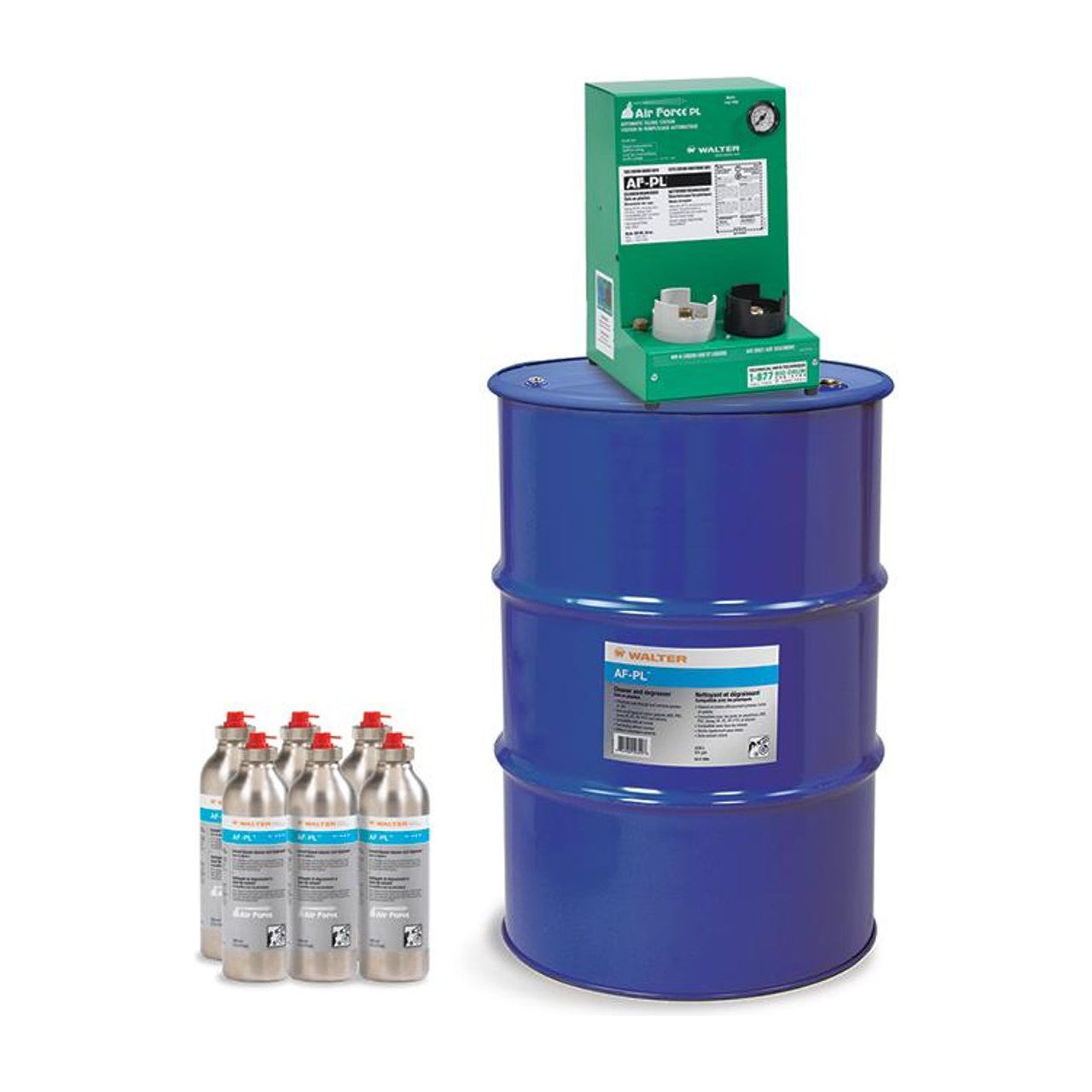 walter-surface-technologies-air-force-AF-PL-200L-aerosol-refilling-station-start-up-package-53M012AFPLD.jpg Aerosol Refilling Station | 200L | Walter Air Force AF-PL 53M012AFPLD - Image 1