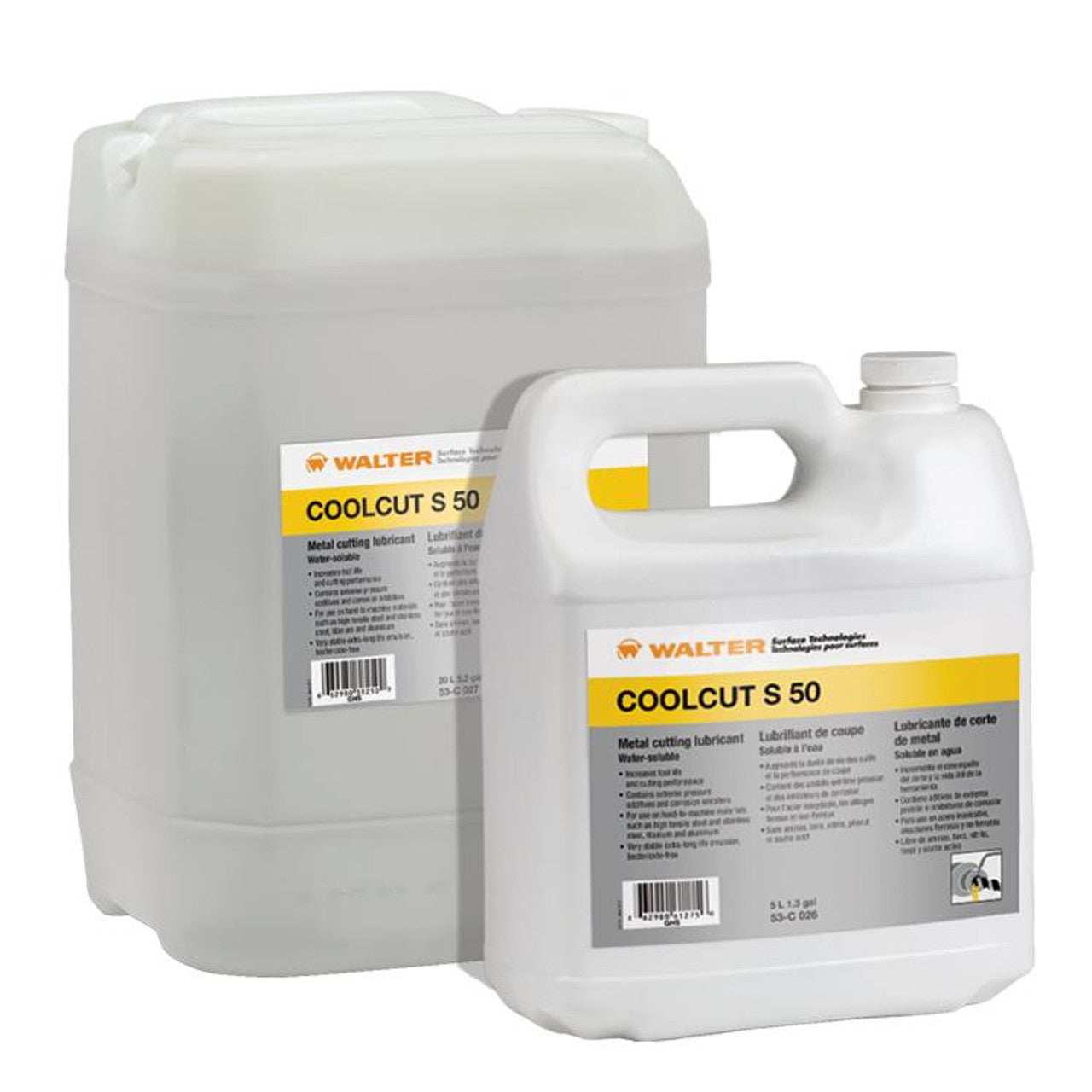 walter-surface-technologies-coolcut-S-50-water-miscible-cutting-lubricant-208L-53C028-0.jpg Water-miscible Cutting Lubricant | 208L | Walter Coolcut S-50 53C028 - Image 1
