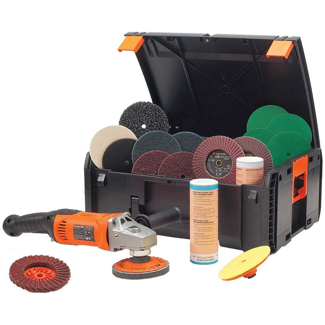 walter-surface-technologies-quick-step-big-buff-III-system-polisher-kit-30A267.jpg Big-Buff Polisher Kit | Walter 30A267 - Image 1