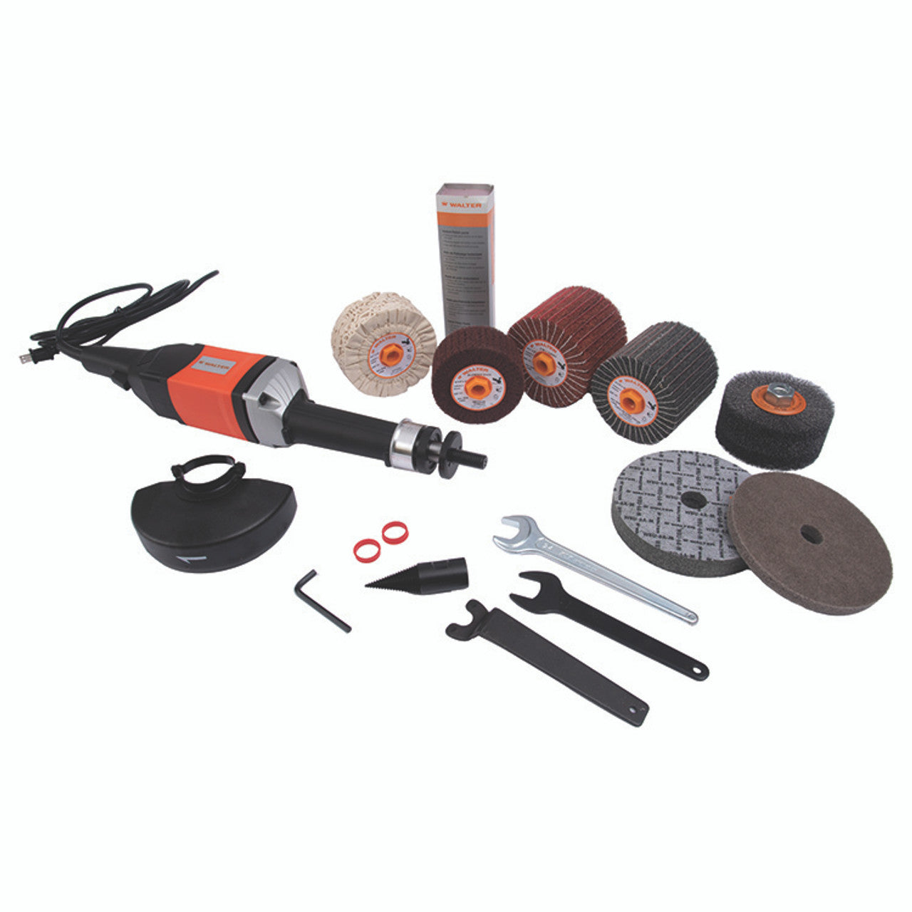 walter-surface-technologies-straight-mate-finishing-kit-30A607.jpg Straight-Mate Finishing Kit | Walter 30A607 - Image 1