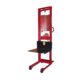 Wesco 270214 Winch Stacker – 1,000 lb Capacity, 24″×24″ Platform, 70″ Lift - Image 2