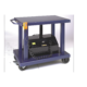 Wesco Powered Lift Table – 24″ x 36″ Platform, 6 Casters, 6000 lb Capacity, 59″ Lift Height | Model 261106