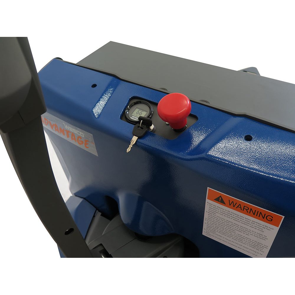 Pallet Truck | 27" x 45" | 4000 lb Capacity | Heavy Duty | Wesco Industrial Products 274724 - Image 4