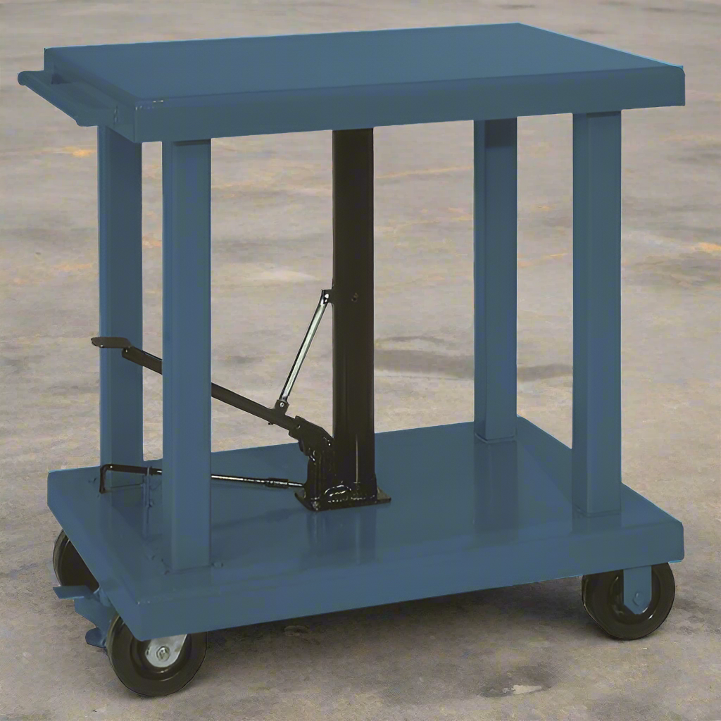 wesco-industrial-products-32x48inches-medium-duty-table-4inches-casters-2000lb-capacity-260063.png Wesco 260063 Medium‑Duty Lift Table – 2,000 lb Capacity, 32″×48″ Platform - Image 1