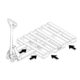 Wesco 4‑Way Pallet Truck – 4,000 lb Capacity, 33″×48″ Forks (Part 273400) - Image 4