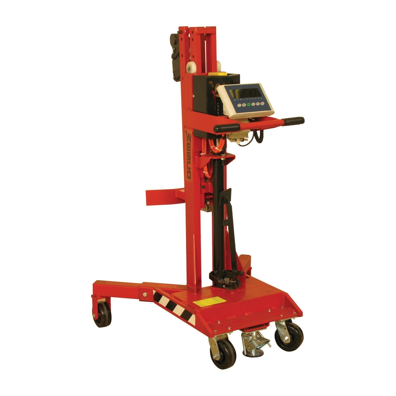 wesco-industrial-products-DM-1100-S-ergonomic-drum-handler-with-scale-_-0.50_-of-applied-load-240155.jpg Drum Handler | 650/1100 lb Capacity | With Scale | Wesco Industrial Products 240155 - Image 1