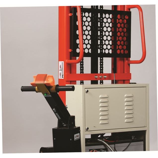 wesco-industrial-products-EKS-10-power-drive-stacker-2200lb-capacity-272943-0.jpg Power Drive Stacker | 2200 lb Capacity | Wesco Industrial Products 272943 - Image 1