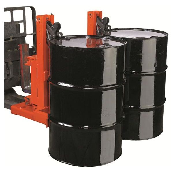 wesco-industrial-products-GG-F2-gator-grip_-dual-drum-fork-mount-1600lb-capacity-240097.jpg Drum Fork Mount | Dual | 1600 lb Capacity | Wesco Industrial Products 240097 - Image 1
