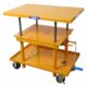 Wesco HCLT‑2436 Precision Lift Table – 2,200 lb, 24″×36″ Platform, Cast Iron or Poly Casters - Image 2