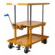 Wesco HCLT‑2436 Precision Lift Table – 2,200 lb, 24″×36″ Platform, Cast Iron or Poly Casters - Image 5