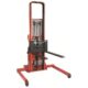 Powered Stacker | 3" x 42" Fork | 1500 lb Capacity | Adjustable Base | Wesco Industrial Products 261068