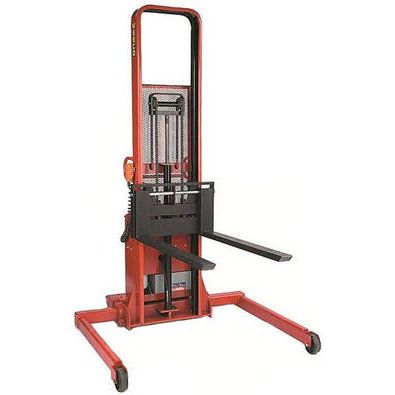 wesco-industrial-products-PASFL-86-42-3550S-3x42inches-fork-35inches-50inches-I.D.adjustable-base-powered-stacker-2000-lb-capacity-261055.jpg Powered Stacker | 3" x 42" Fork | 2000 lb Capacity | Adjustable | Wesco Industrial Products 261055 - Image 1