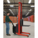Powered Stacker | 3" x 25" Fork | 2000 lb Capacity | Fixed Base | Wesco Industrial Products 261093 - Image 4