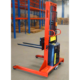 Powered Stacker | 3" x 25" Fork | 2000 lb Capacity | Fixed Base | Wesco Industrial Products 261094 - Image 2