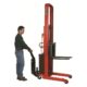Powered Stacker | 3" x 42" Fork | 1500 lb Capacity | Fixed Base | Wesco Industrial Products - Image 3