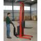 Powered Stacker | 3" x 42" Fork | 1500 lb Capacity | Adjustable Base | Wesco Industrial Products 261068 - Image 4