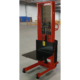 Powered Stacker | 24" x 27" Platform | 2000 lb Capacity | Fixed Base | Wesco Industrial Products 261090 - Image 2