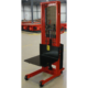 Powered Stacker | 24" x 27" Platform | 2000 lb Capacity | Fixed Base | Wesco Industrial Products 261091 - Image 2