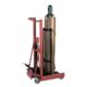 Wesco LLHPB Hydraulic Pedalift Cylinder Cart – 300 lb, 40″ Lift, 12″×20″ Platform - Image 2