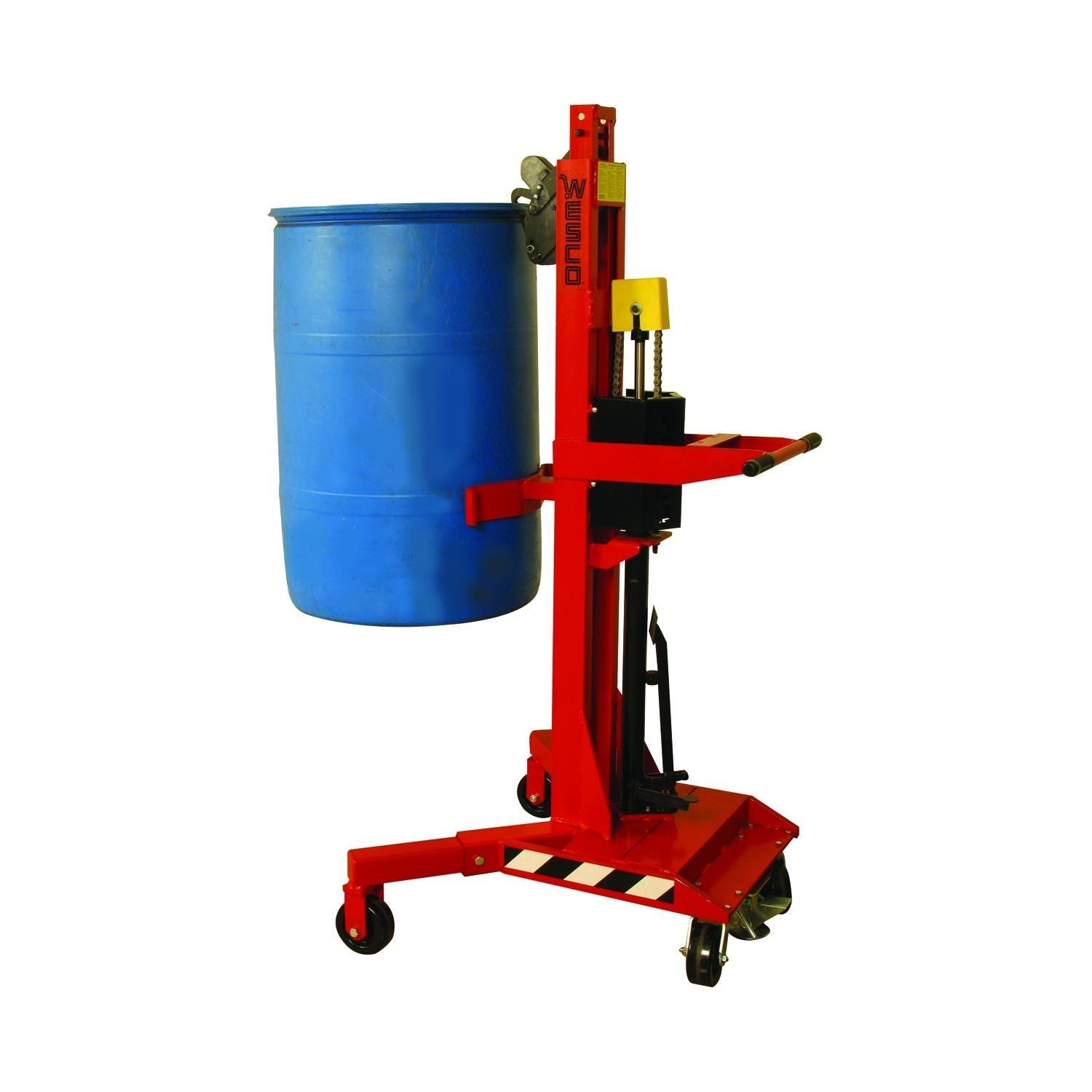 wesco-industrial-products-ergonomic-DM-1100-HR-drum-handler-high-reach-650-1100lb-capacity-240154.jpg Drum Handler | 650/1100 lb Capacity | High Reach | Wesco Industrial Products 240154 - Image 1