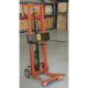 Wesco DPL‑54‑F 4‑Wheel Hydraulic Pedalift – 750 lb, 3″×18″ Forks, 54″ Lift