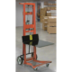 Wesco 260020 Four-Wheel Steel Winch Pedalift – 750 lb Capacity, 20″ × 16″ Platform, 40″ Lift