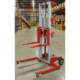 Wesco 273512 HWLSD‑3.5 Adjustable-Straddle Hand Winch Lifter – 350 lb Capacity, 120″–142″ Lift
