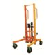 Wesco 272967 High‑Lift Hydraulic Drum Truck – 880 lb Capacity, 55–85 gal Drums