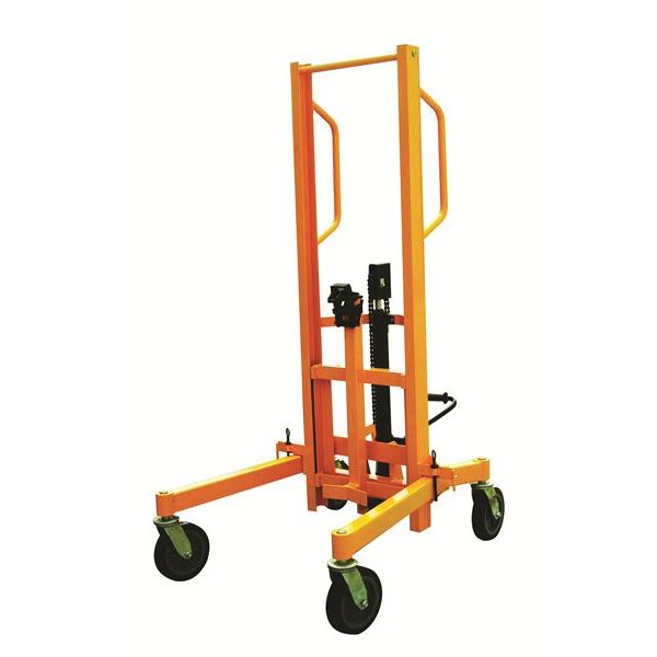wesco-industrial-products-high-lift-hydraulic-drum-truck-272967.jpg Wesco 272967 High‑Lift Hydraulic Drum Truck – 880 lb Capacity, 55–85 gal Drums - Image 1