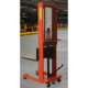 Wesco 260040 Large Platform Hydraulic Stacker – 1,000 lb Capacity, 80″ Lift - Image 2