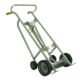 Wesco ABT‑10‑SC‑NB 1,000 lb Aluminum Drum Truck – 10″/6″ Rubber Wheels, Chime Hook (Part 240132) - Image 2