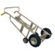 Wesco 240134 Aluminum Drum Truck – 1,000 lb Capacity, Pneumatic Wheels, Spring‑Loaded Chime Hook - Image 2