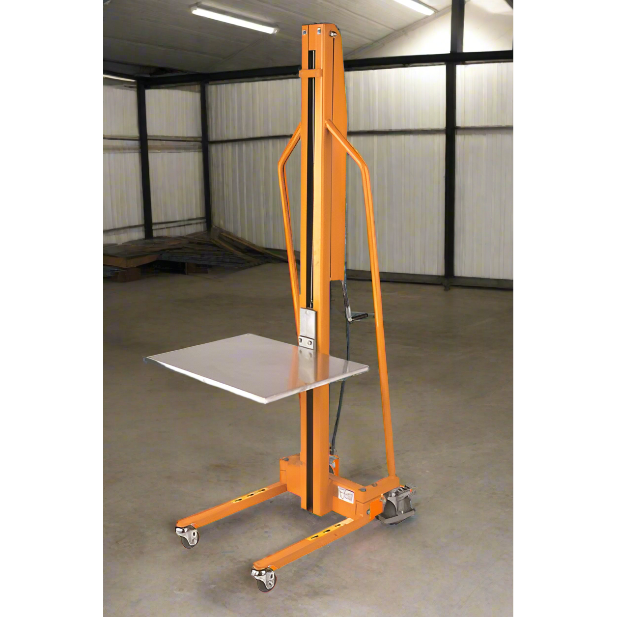 wesco-industrial-products-manual-office-winch-lift-272467.png Wesco MOL Manual Office Winch Lift – 220 lb Capacity, 18″×23″ Platform (Part 272467) - Image 1