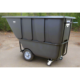 Wesco 1HD2100B Heavy-Duty Tilt Cart – 1 cu yd Poly Bin, 2,100 lb Capacity