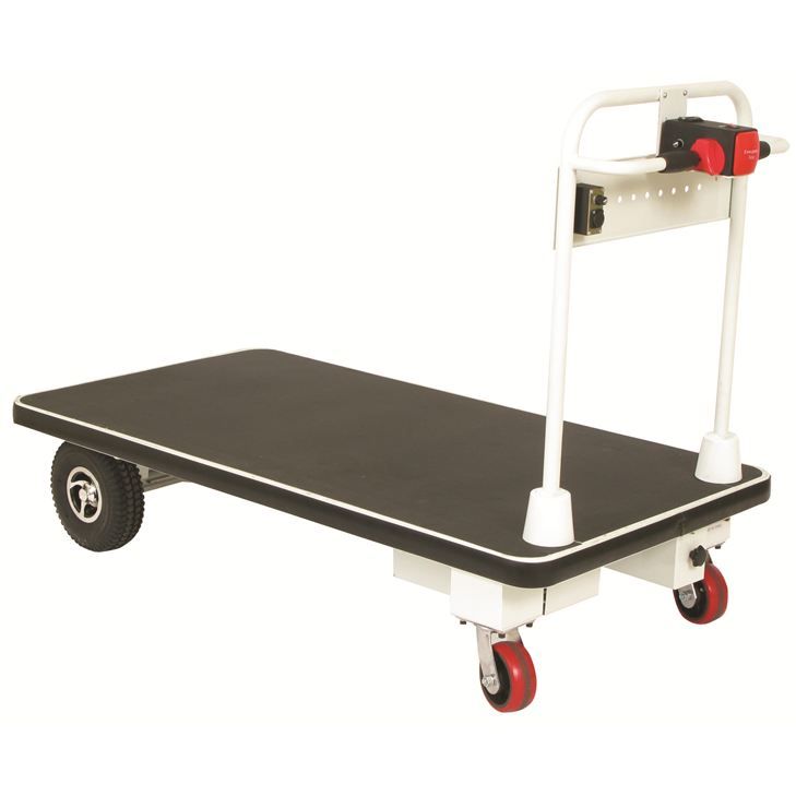 wesco-industrial-products-power_drive-platform-truck-272416.jpg Wesco Power Drive Platform Truck – Electric Platform Cart | Model 272416 - Image 1