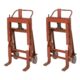 Wesco 260092 Rais‑N‑Rol™ Machinery Mover (Pair) – 4,000 lb Capacity, 12″ Hydraulic Lift