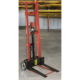 Wesco 2‑Wheel Hydraulic Pedalift PL‑54‑F – 750 lb, 3″×18″ Forks, 54″ Lift