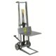 Wesco 260005 Hydraulic Pedalift – 400 lb Capacity, 54″ Lift (Two-Wheel Aluminum)