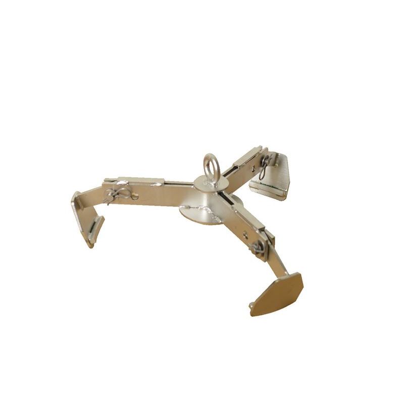 wesco-industrial-products-universal-drum-lifter-240063.jpg Wesco UDL‑SS Stainless Steel Universal Drum Lifter – 1,000 lb, 30–55 gal - Image 1
