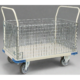 Wire Caged Steel Platform Truck | Wesco Industrial Products - Image 2